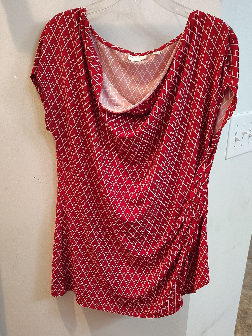 New York And Company Cowl Neck Sleeveless Blouse